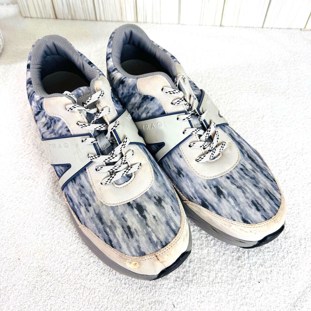 Alegria‎ Womens TRAQ Qarma 2 Athletic Sneaker Breathable Smart Shoes - Cloudy 11